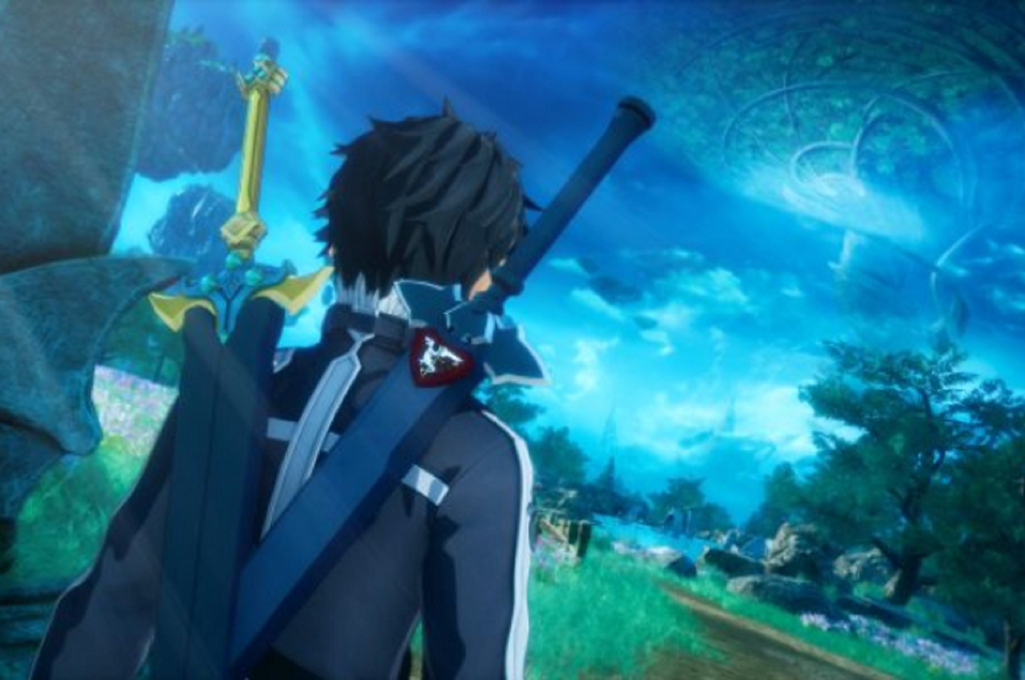 kirito sword art online fractured daydream