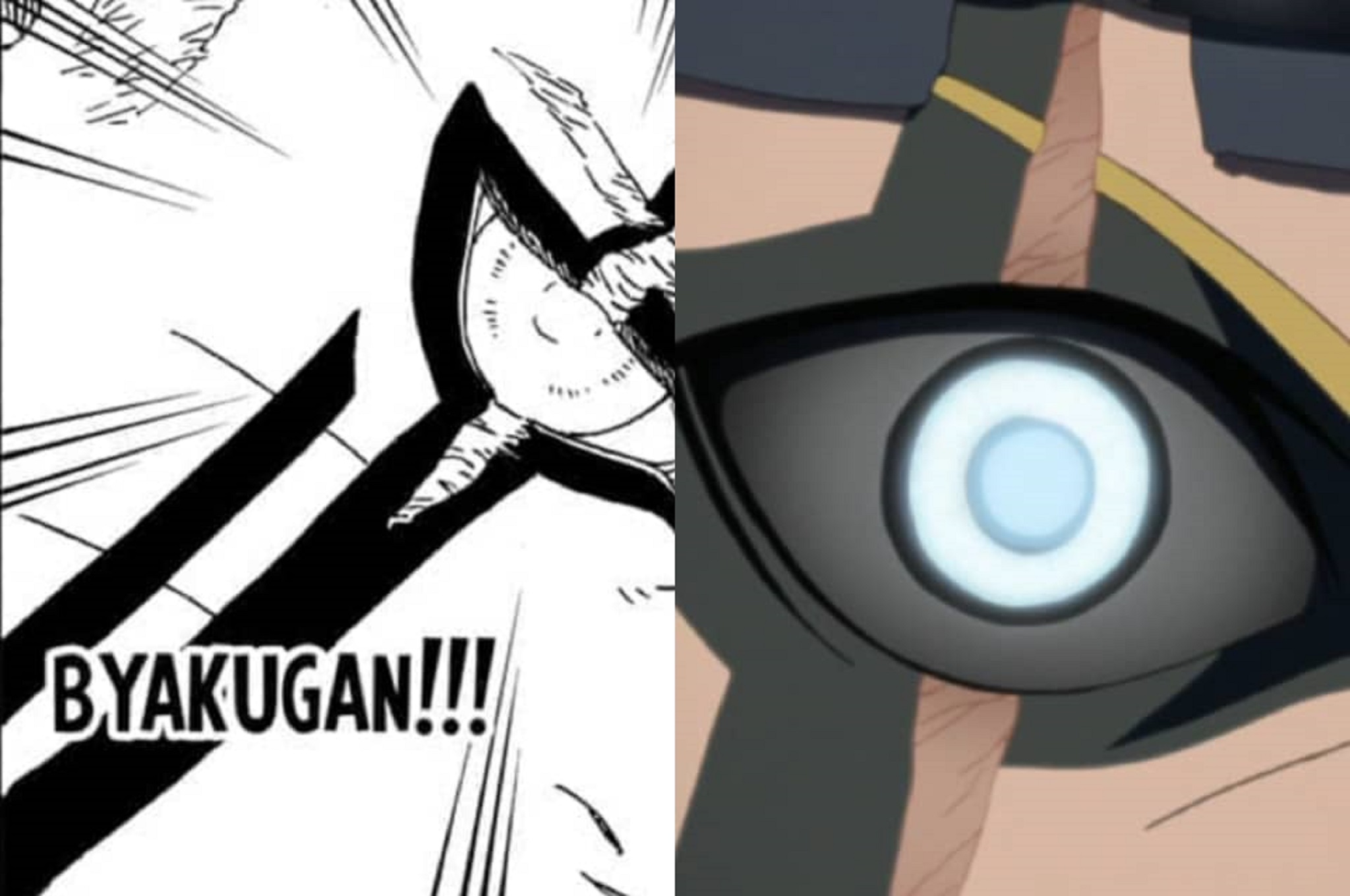 Boruto Byakugan vs Jogan