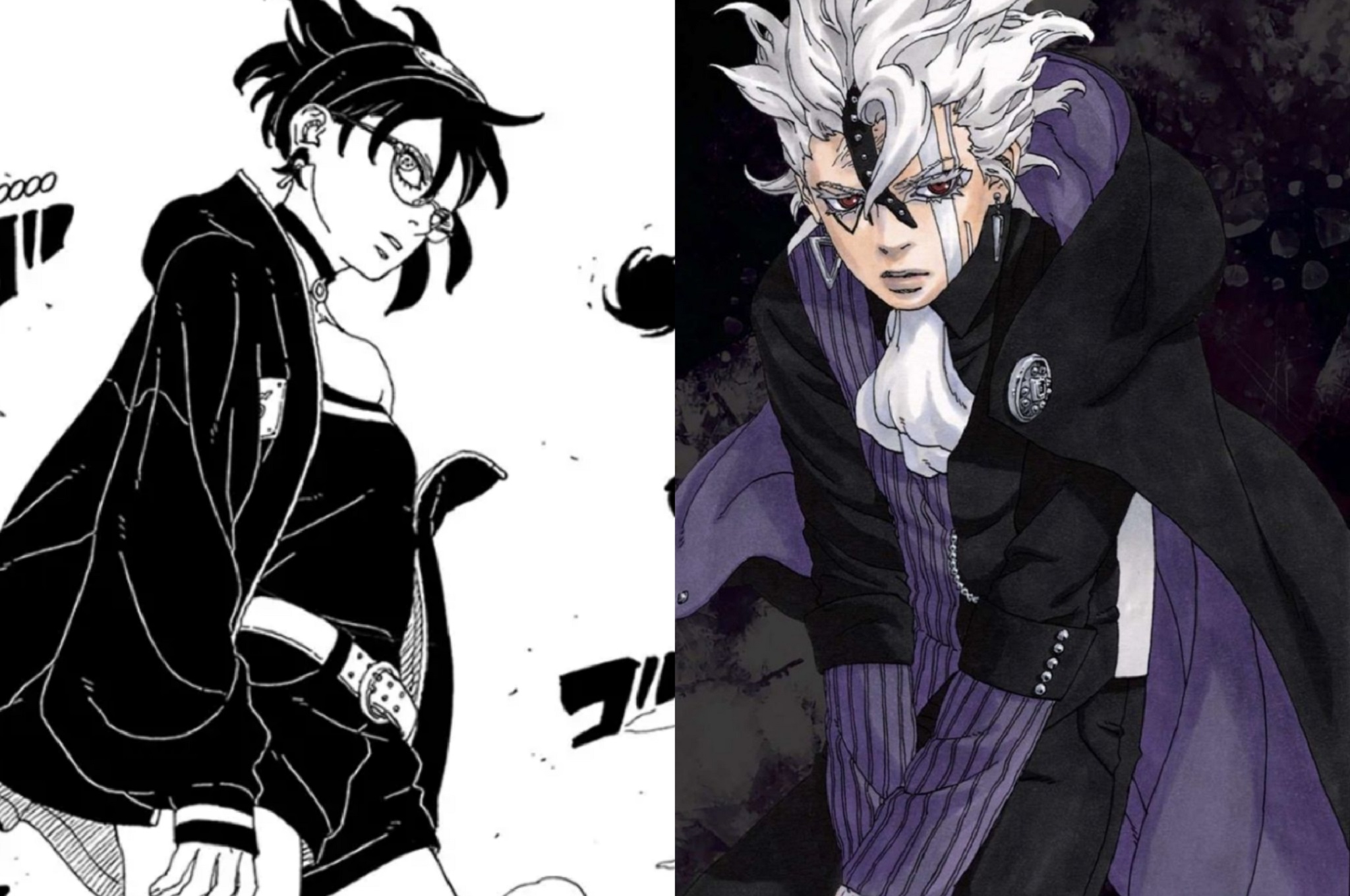 Sarada and Code Boruto Two Blue Vortex