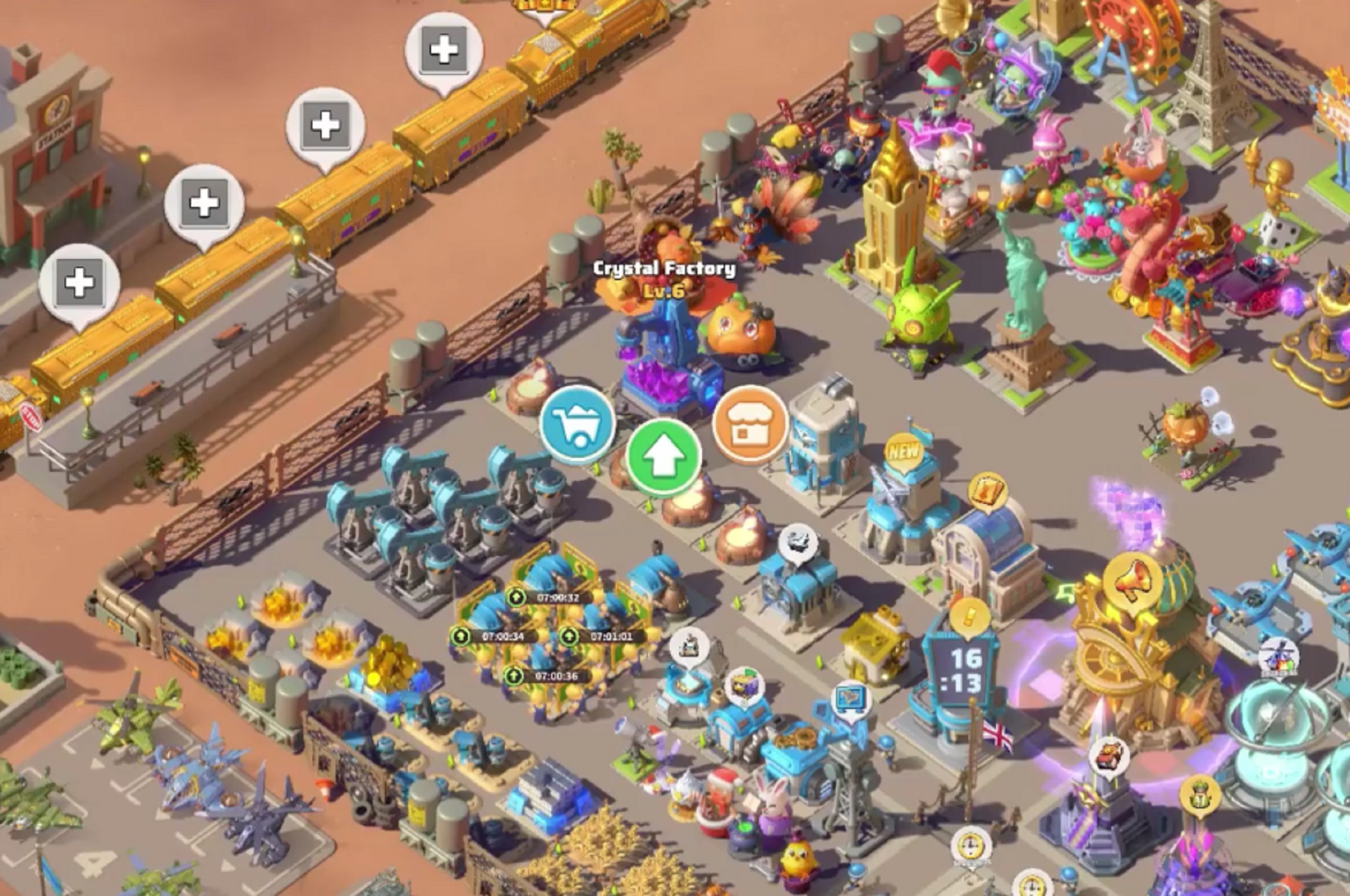 Crystal Factory in Last War: Survival