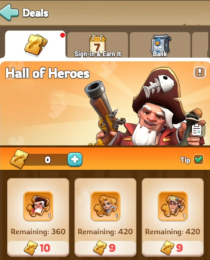 Marlin Hall of Heroes Kingshot