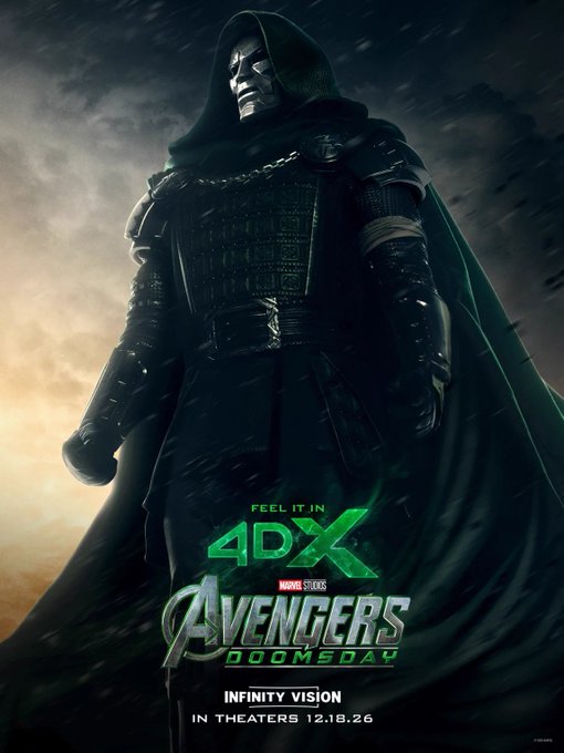 Doctor Doom 4DX designs